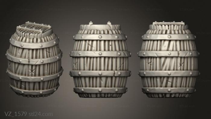 Vases (VZ_1579) 3D models for cnc