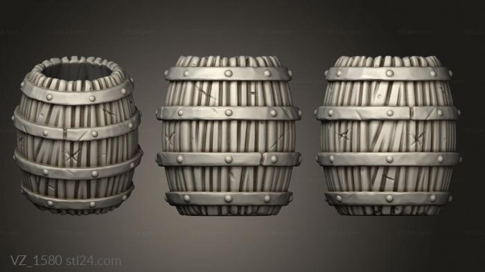 Vases (VZ_1580) 3D models for cnc