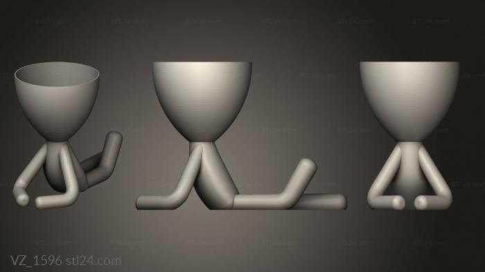 Vases (VZ_1596) 3D models for cnc