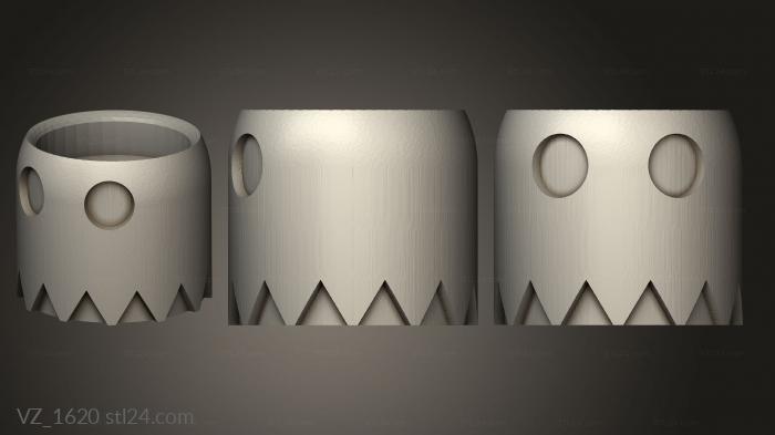 Vases (VZ_1620) 3D models for cnc