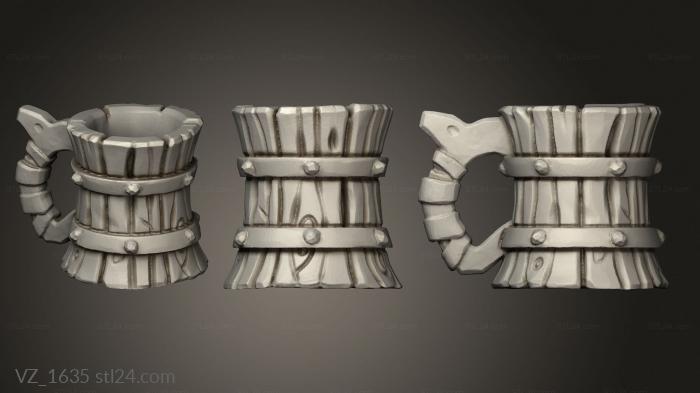 Vases (VZ_1635) 3D models for cnc