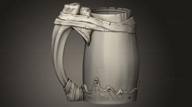 Vases (Mugs Barbarian, VZ_1640) 3D models for cnc