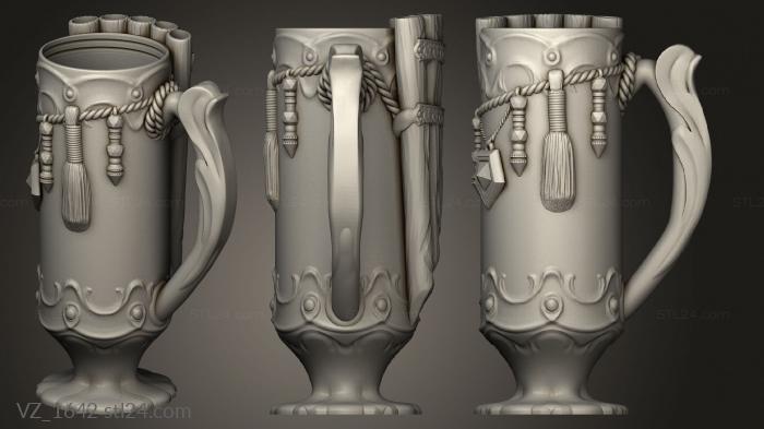 Vases (VZ_1642) 3D models for cnc
