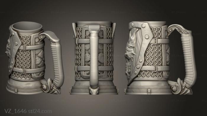 Vases (VZ_1646) 3D models for cnc
