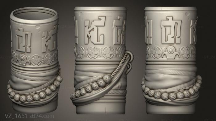 Vases (VZ_1651) 3D models for cnc