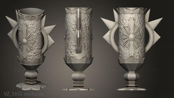 Vases (VZ_1652) 3D models for cnc