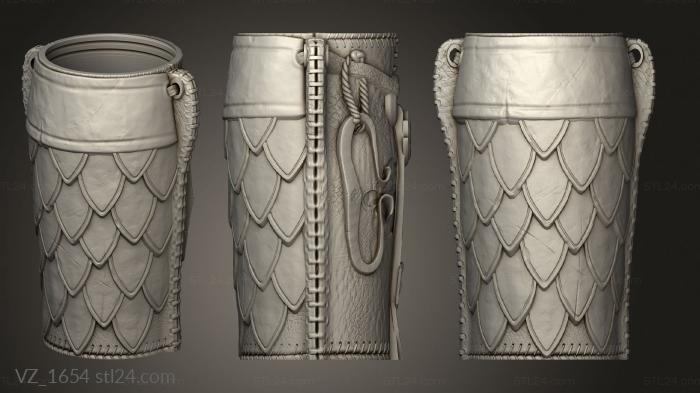 Vases (VZ_1654) 3D models for cnc