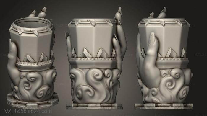 Vases (VZ_1658) 3D models for cnc
