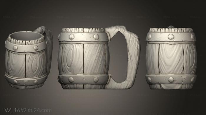 Vases (VZ_1659) 3D models for cnc