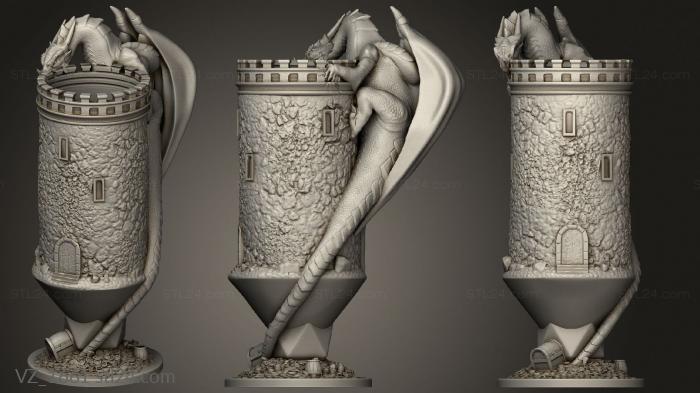 Vases (VZ_1661) 3D models for cnc