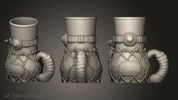 Vases (VZ_1664) 3D models for cnc