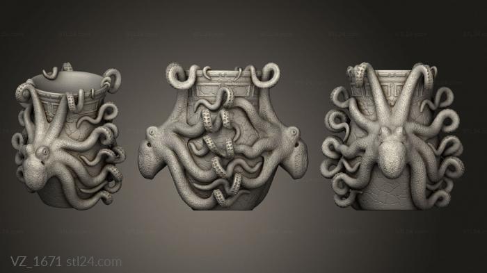 Vases (VZ_1671) 3D models for cnc