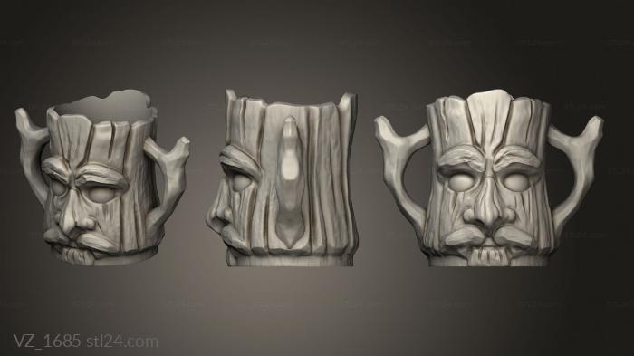 Vases (VZ_1685) 3D models for cnc
