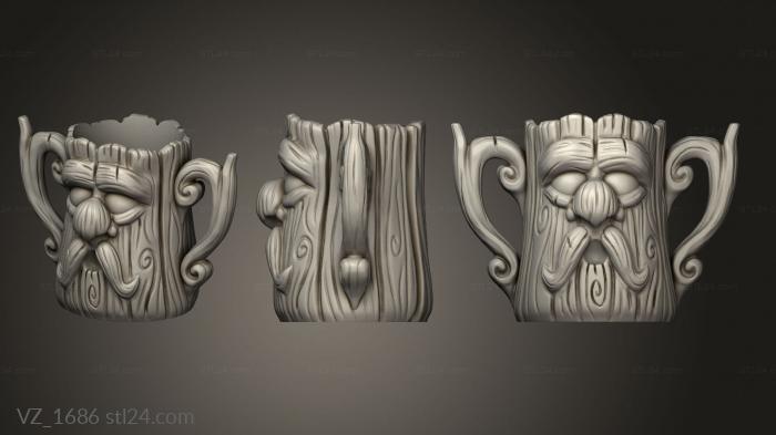 Vases (VZ_1686) 3D models for cnc