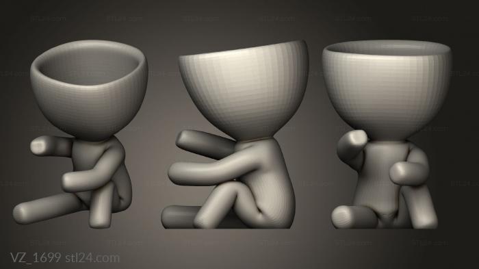 Vases (VZ_1699) 3D models for cnc