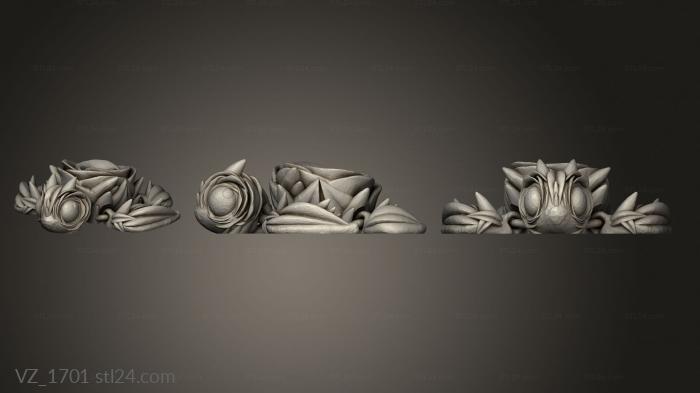 Vases (VZ_1701) 3D models for cnc