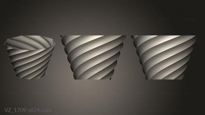 Vases (VZ_1709) 3D models for cnc