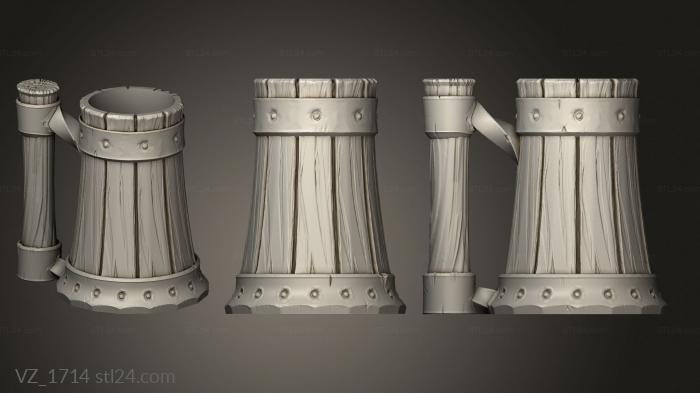 Vases (VZ_1714) 3D models for cnc