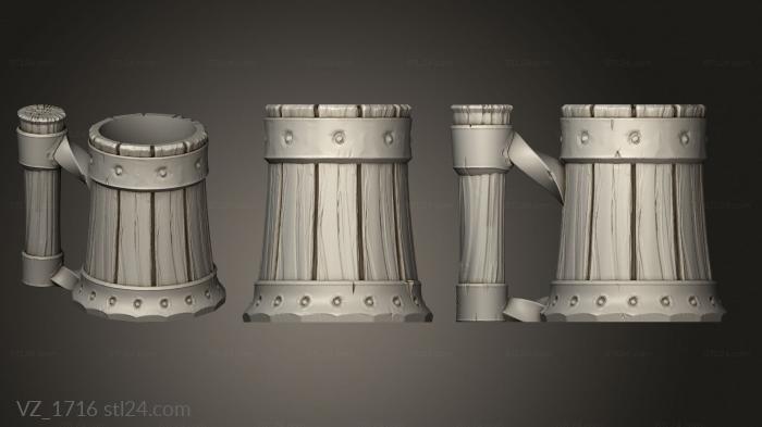Vases (VZ_1716) 3D models for cnc