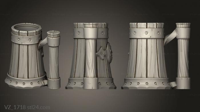 Vases (VZ_1718) 3D models for cnc