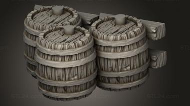 Vases (The Carcarodonic Pirate Lords Terrain Carcaros Dockyard, VZ_1724) 3D models for cnc