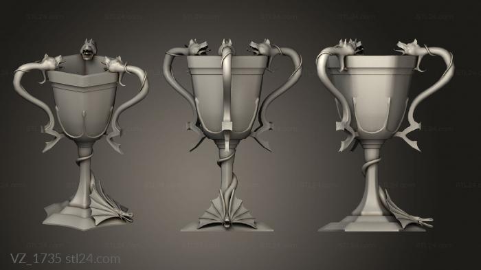 Vases (VZ_1735) 3D models for cnc