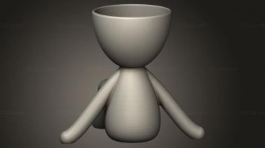 Vases (vasos Vase Tim, VZ_1763) 3D models for cnc