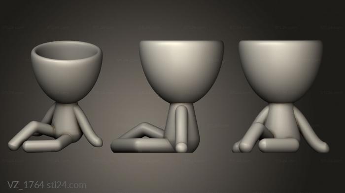 Vases (vasos Vaso, VZ_1764) 3D models for cnc
