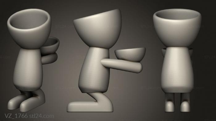 Vases (vasos vaso, VZ_1766) 3D models for cnc