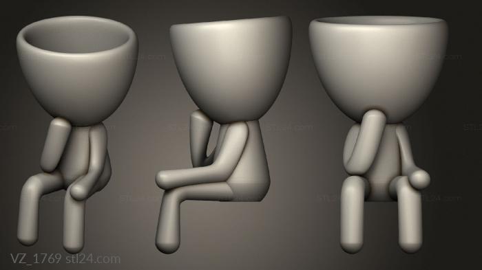 Vases (vasos vaso, VZ_1769) 3D models for cnc