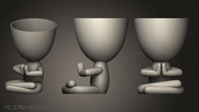 Vases (VZ_1783) 3D models for cnc