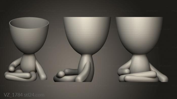 Vases (VZ_1784) 3D models for cnc