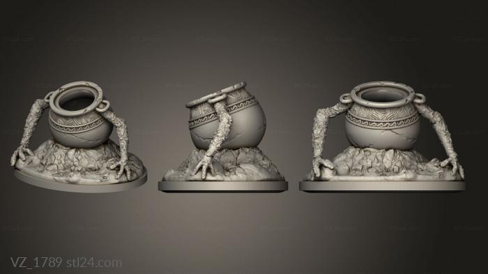 Vases (VZ_1789) 3D models for cnc