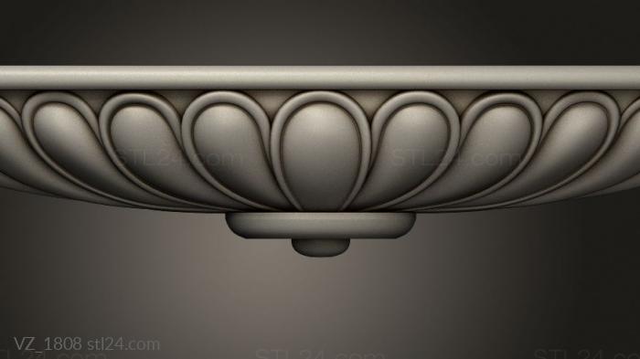 Vases (Vase, VZ_1808) 3D models for cnc