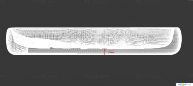 Вазы (Блюдо кувшинка, VZ_1809) 3D модель для ЧПУ станка