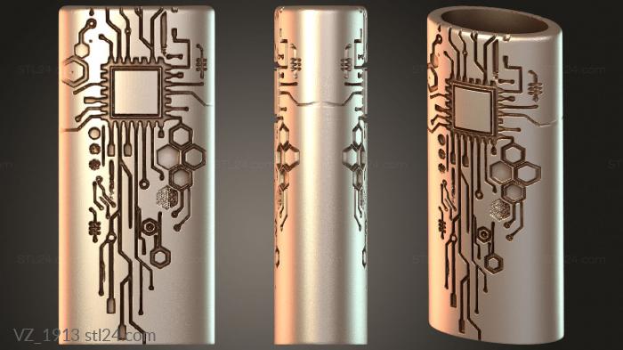 Чехол и зажигалка Bic красные