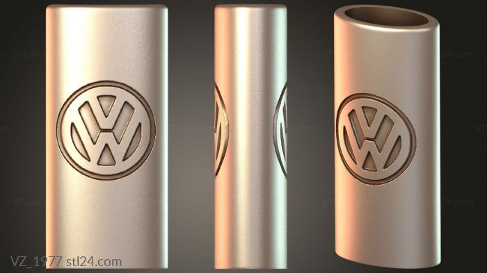 Корпус Bic и зажигалка синего цвета