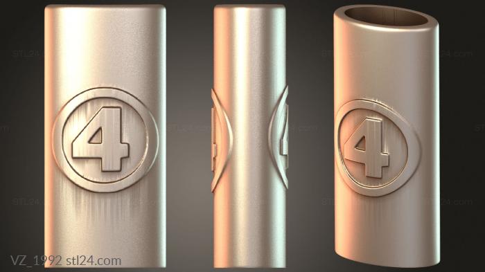 Чехол Bic и зажигалка Ghost
