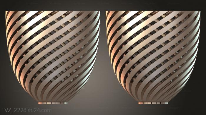 Вазы (Lamparas Classic Lampshade Palasestia, VZ_2228) 3D модель для ЧПУ станка