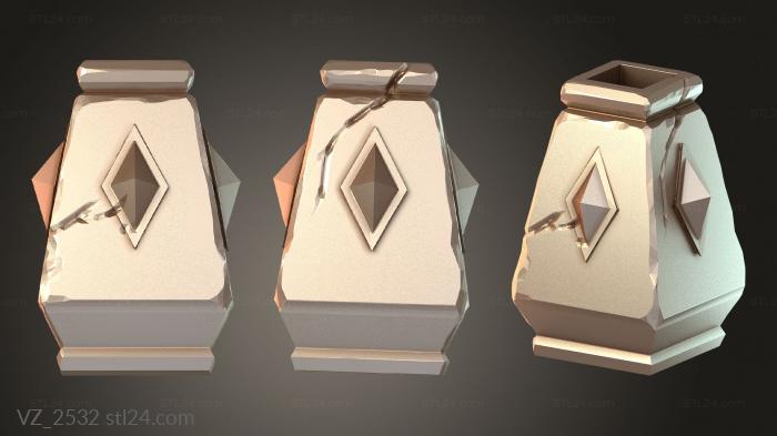 Vases (VZ_2532) 3D models for cnc