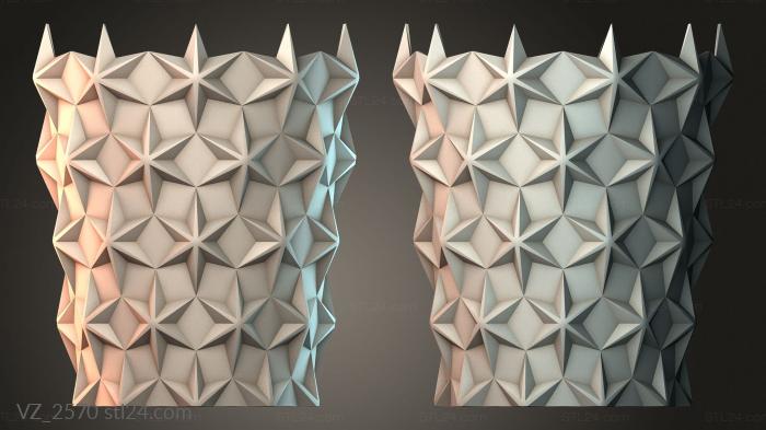 Вазы (VZ_2570) 3D модель для ЧПУ станка