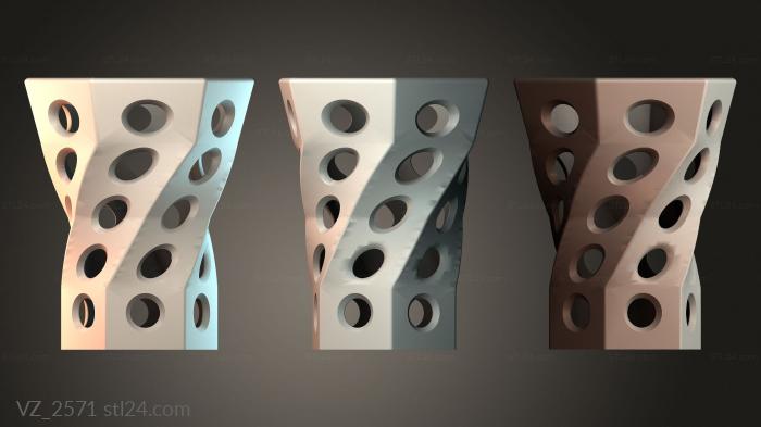 Вазы (VZ_2571) 3D модель для ЧПУ станка