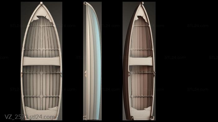 Вазы (VZ_2573) 3D модель для ЧПУ станка