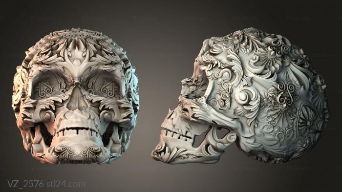 Вазы (VZ_2576) 3D модель для ЧПУ станка