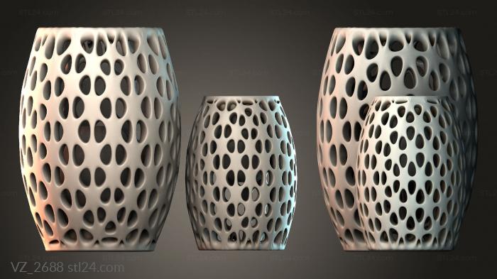 Вазы (VZ_2688) 3D модель для ЧПУ станка