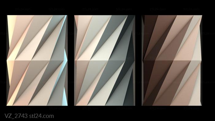 Вазы (VZ_2743) 3D модель для ЧПУ станка