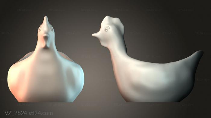 Вазы (VZ_2824) 3D модель для ЧПУ станка