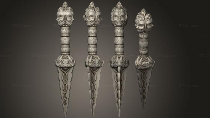 Weapon (Uncharted phurba dagger, WPN_0280) 3D models for cnc