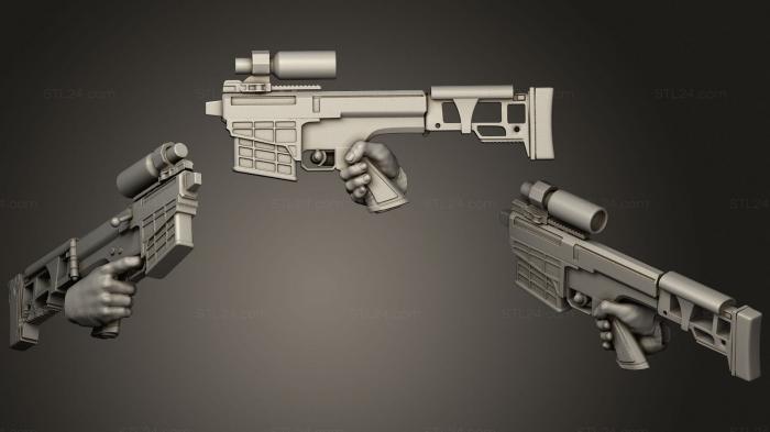 Weapon (Weapon split, WPN_0287) 3D models for cnc