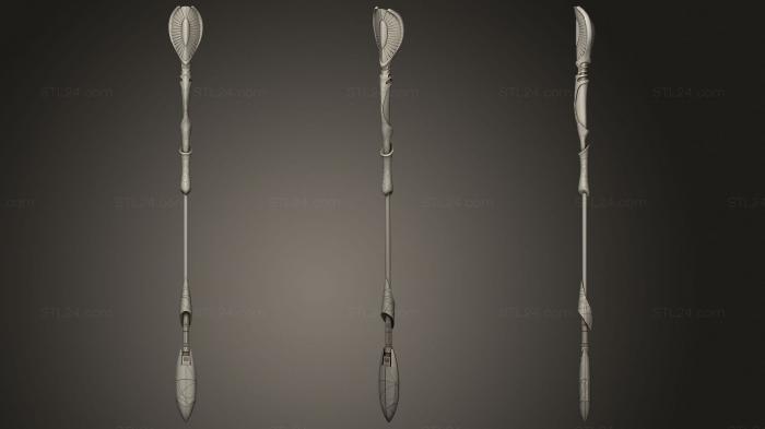 Weapon (Jaffa Staff, WPN_0337) 3D models for cnc
